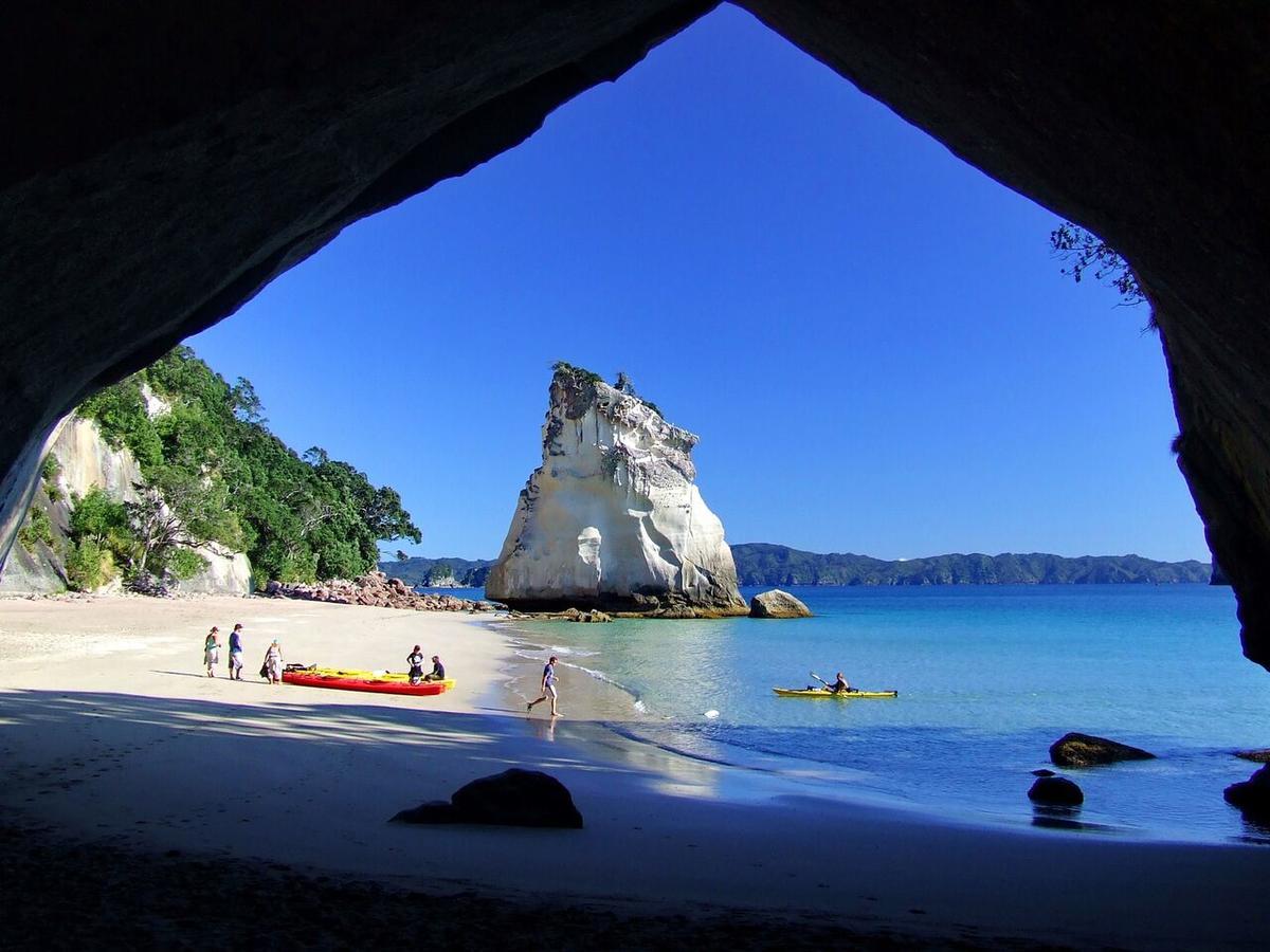 Hostel Tatahi Cove Back Packer Hahei Exterior foto